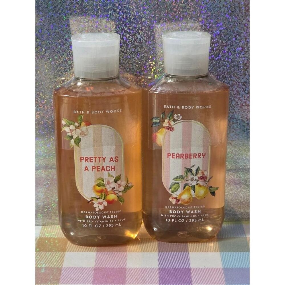 Bath-body-works Orange and Tan Bath-and-body